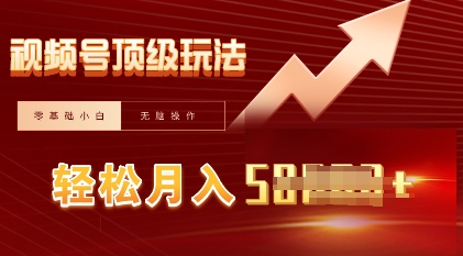 视频号短剧搬运顶级玩法，纯小白月入过W+，狂怼玩法当天见收益-寻风互联