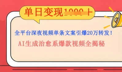 全平台深夜文案新风口:DeepSeek生成百万播放量金句,治愈系内容涨粉速度快4倍-寻风互联